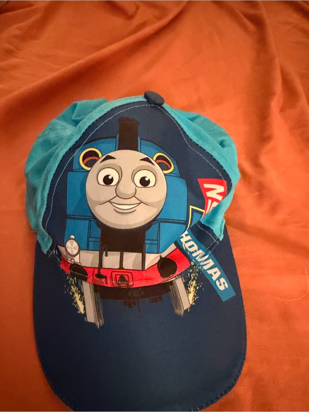 Thomas & Friends Turquoise Kids Hat with Red Logo